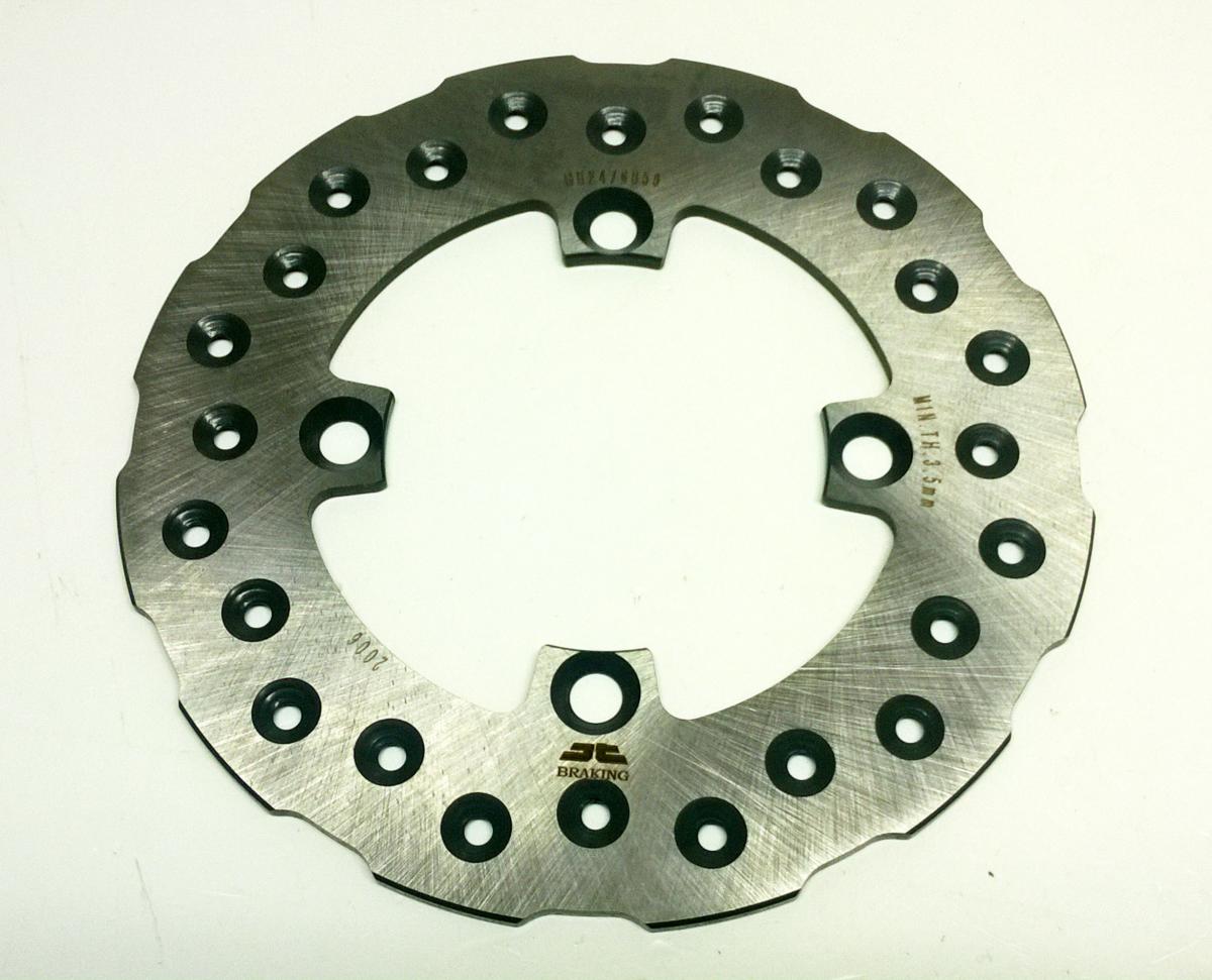DISC BRAKE REAR KX80-85-100 JT, JTD2006SC01 KAWASAKI, SELF-CLEANING HOLES