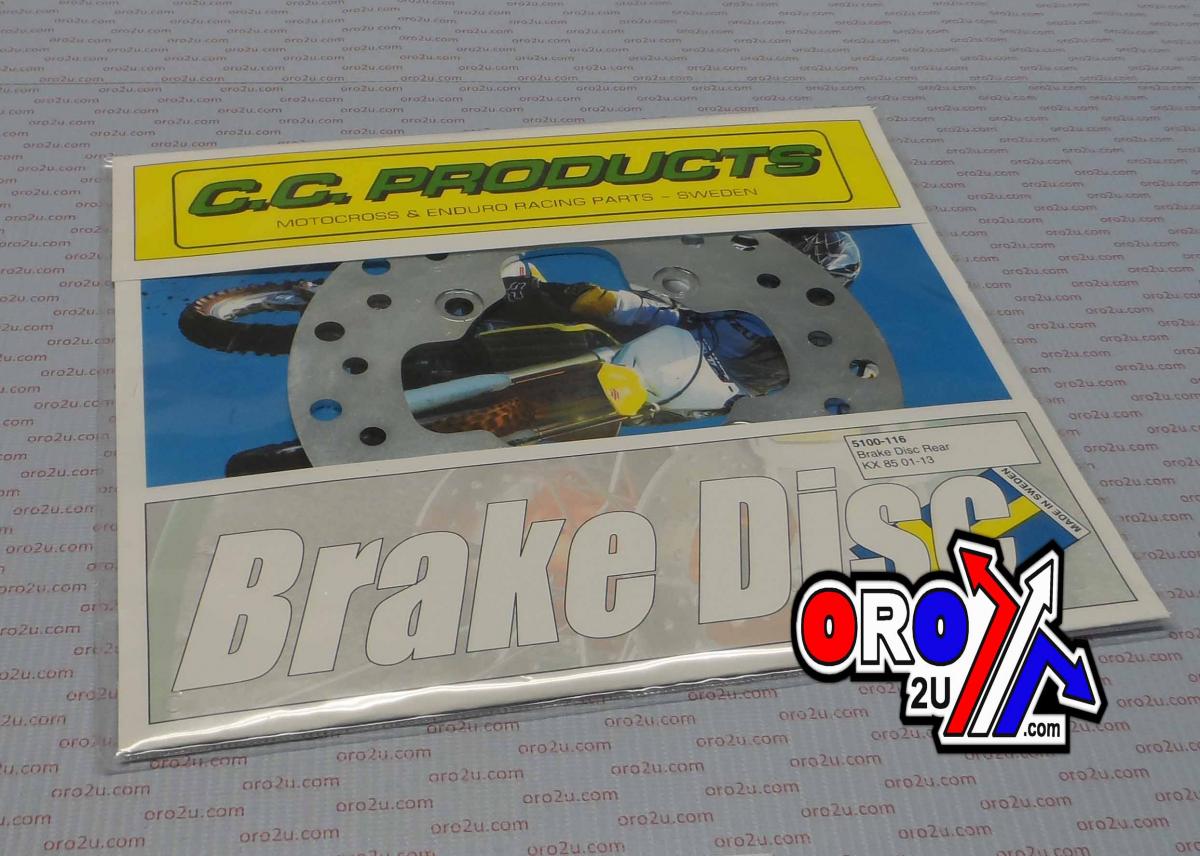 DISC BRAKE REAR KX85 01&gt; CC, CROSS-CENTER PRODUCT 5100-116