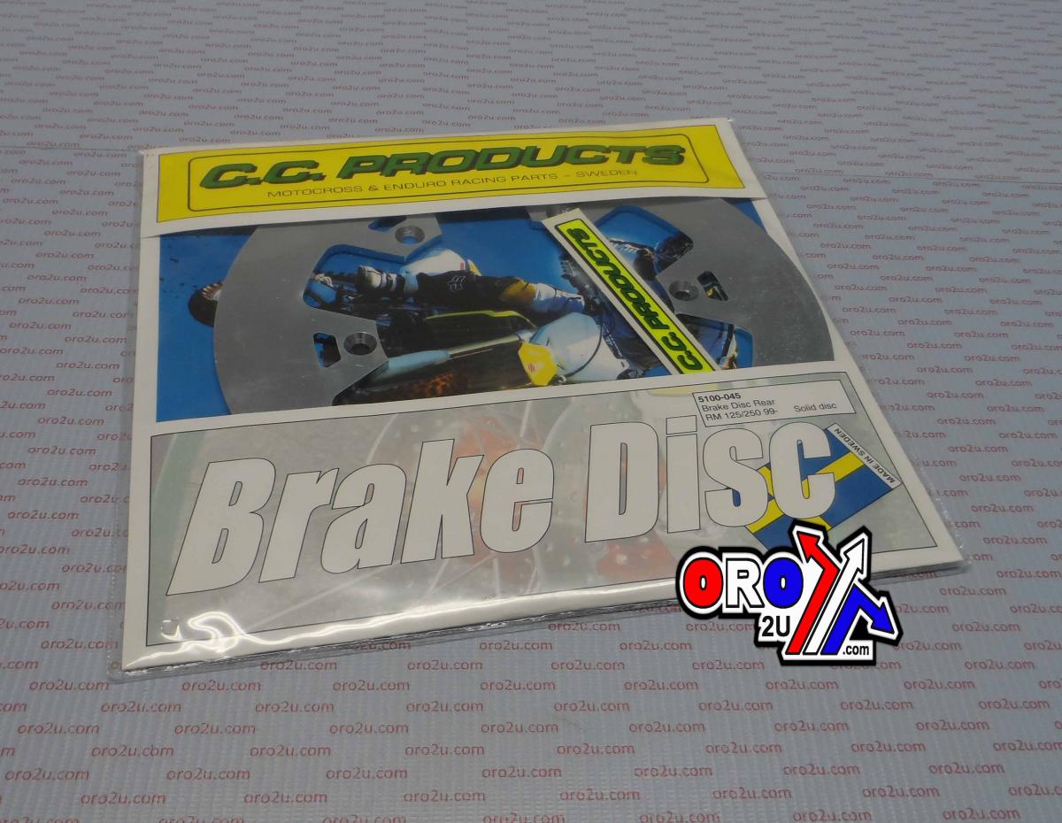 DISC BRAKE REAR RM SOLID CC, CROSS-CENTER PRODUCT 5100-45