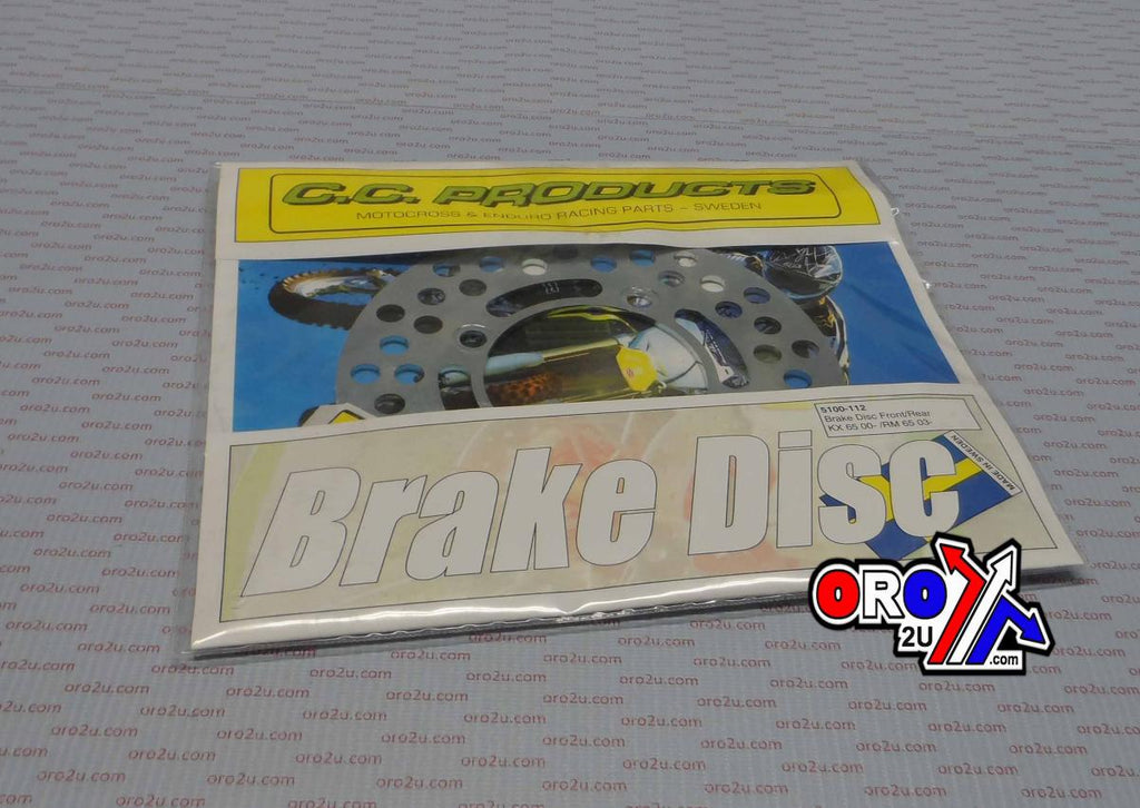 DISC BRAKE FRONT / REAR KX65, CROSS-CENTER PRODUCT 5100-112
