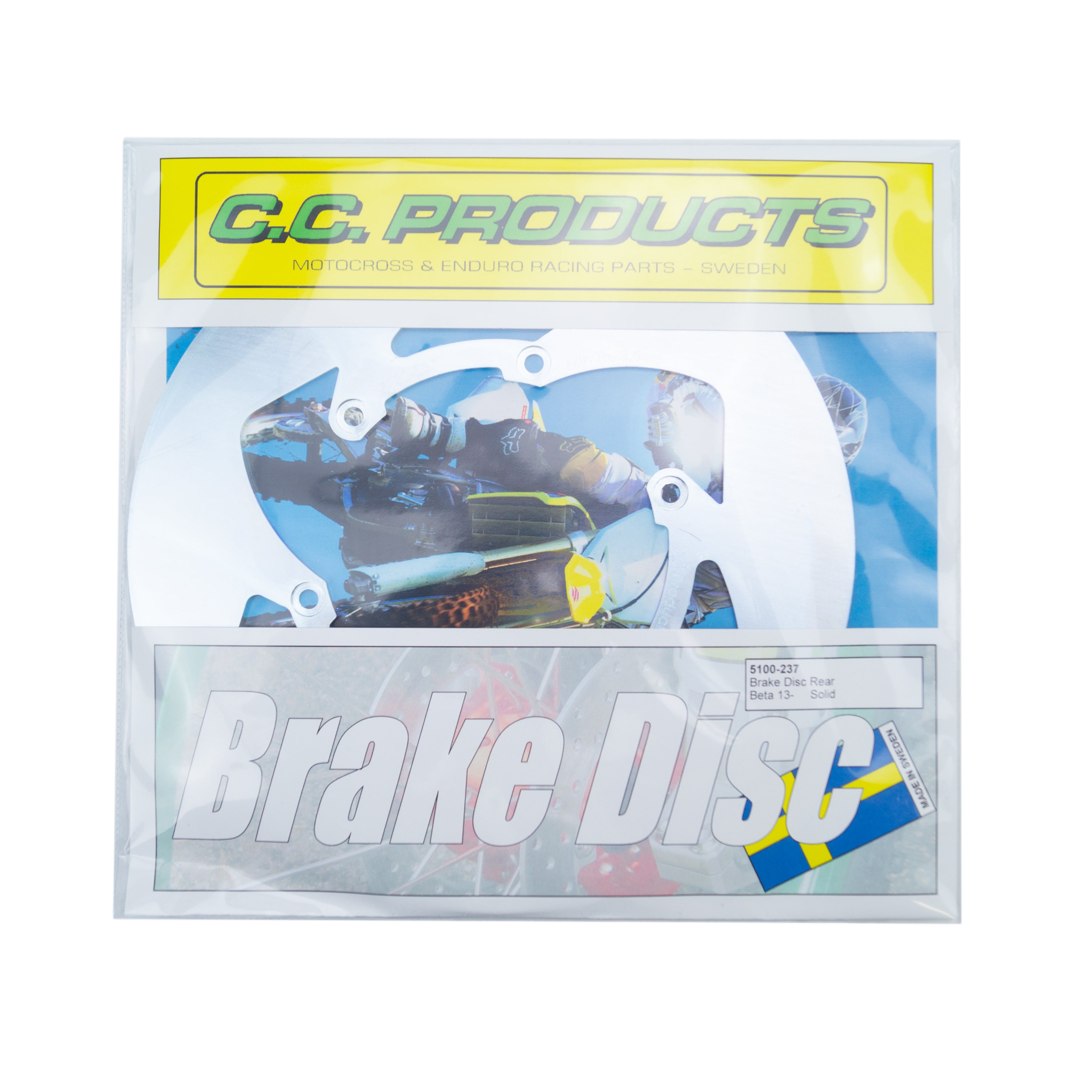 DISC SOLID REAR BETA 2013-ON, CROSS-CENTER PRODUCT 5100-237