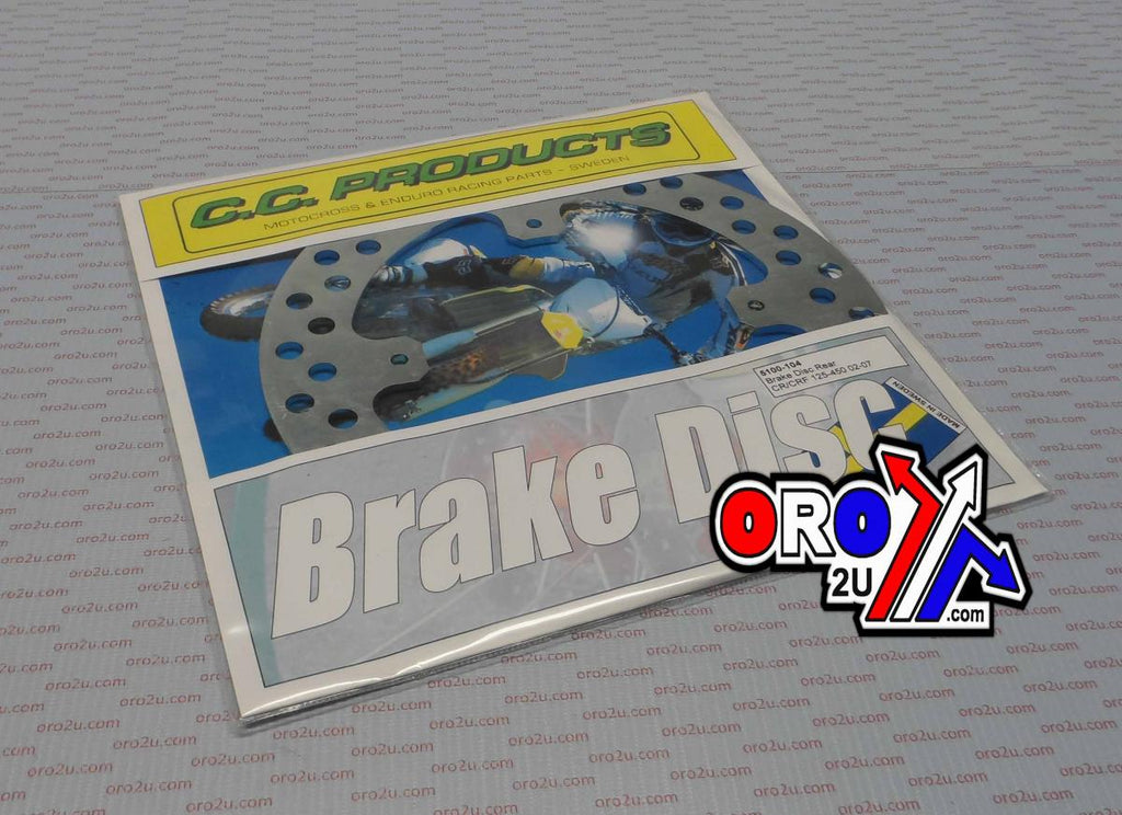 DISC BRAKE REAR CR CRF ROUND, CROSS-CENTER PRODUCT 5100-104