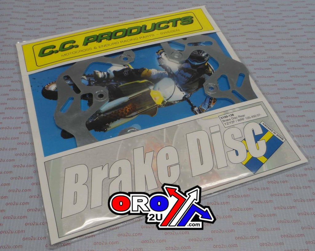 DISC BRAKE REAR YZ YZF OEM 07, CROSS-CENTER PRODUCT 5100-138