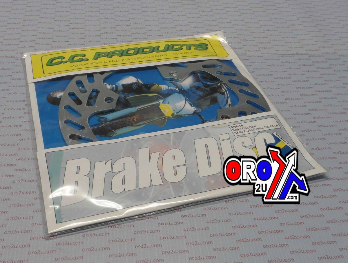 DISC BRAKE REAR KX KXF ROUND, CROSS-CENTER 5100-018