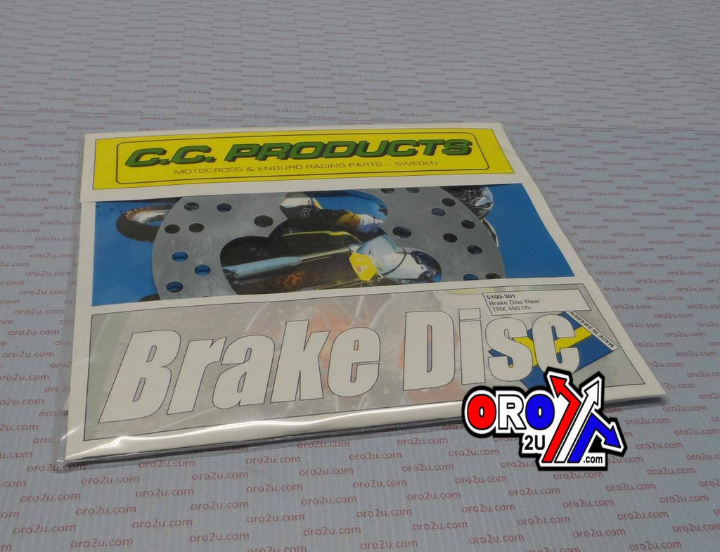 DISC BRAKE REAR TRX450R CC, CROSS-CENTER PRODUCT 5100-301, 43251-HP1-003