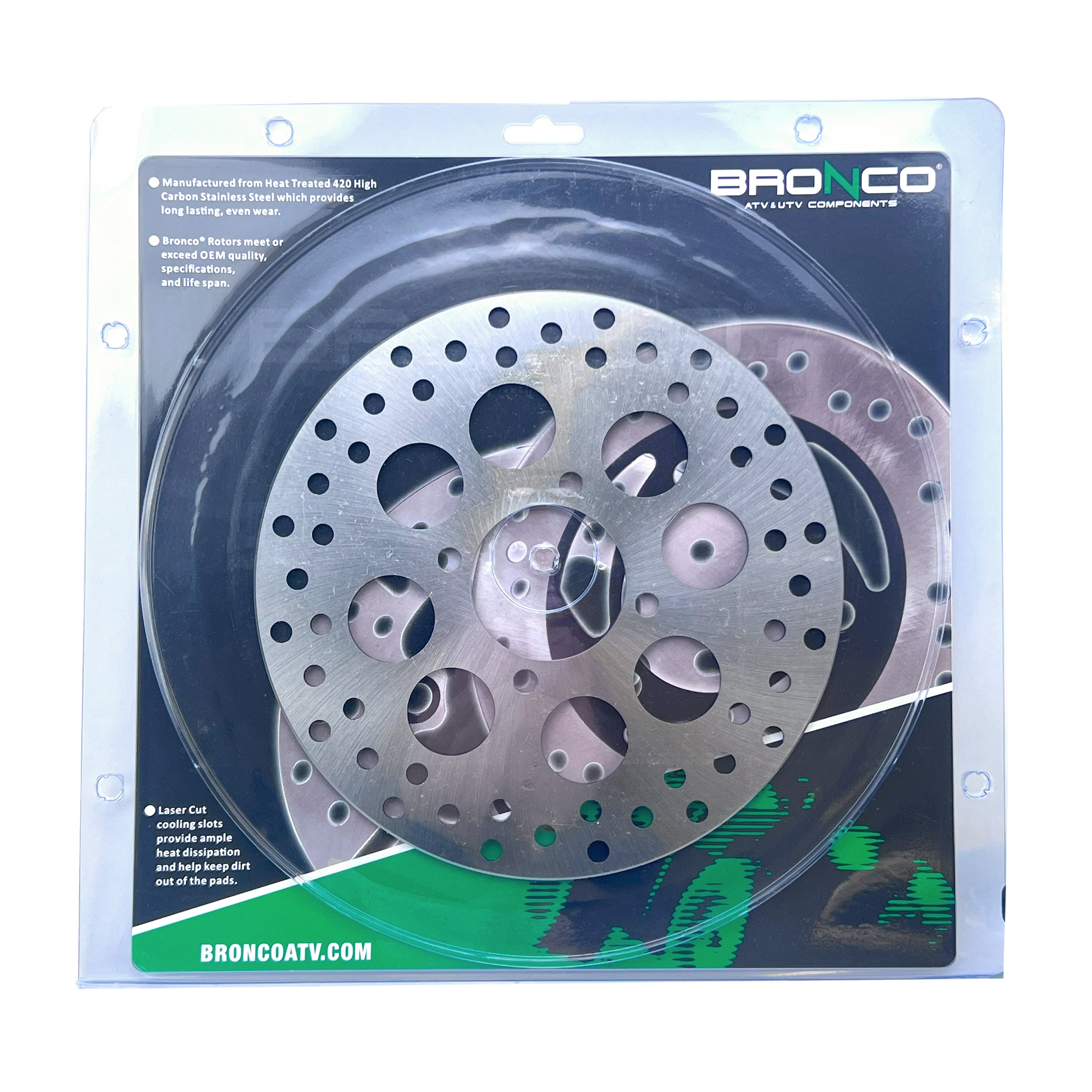 DISC BRAKE REAR 90-09 YFZ350, BRONCO AT-05799, MD6237D 18-0017