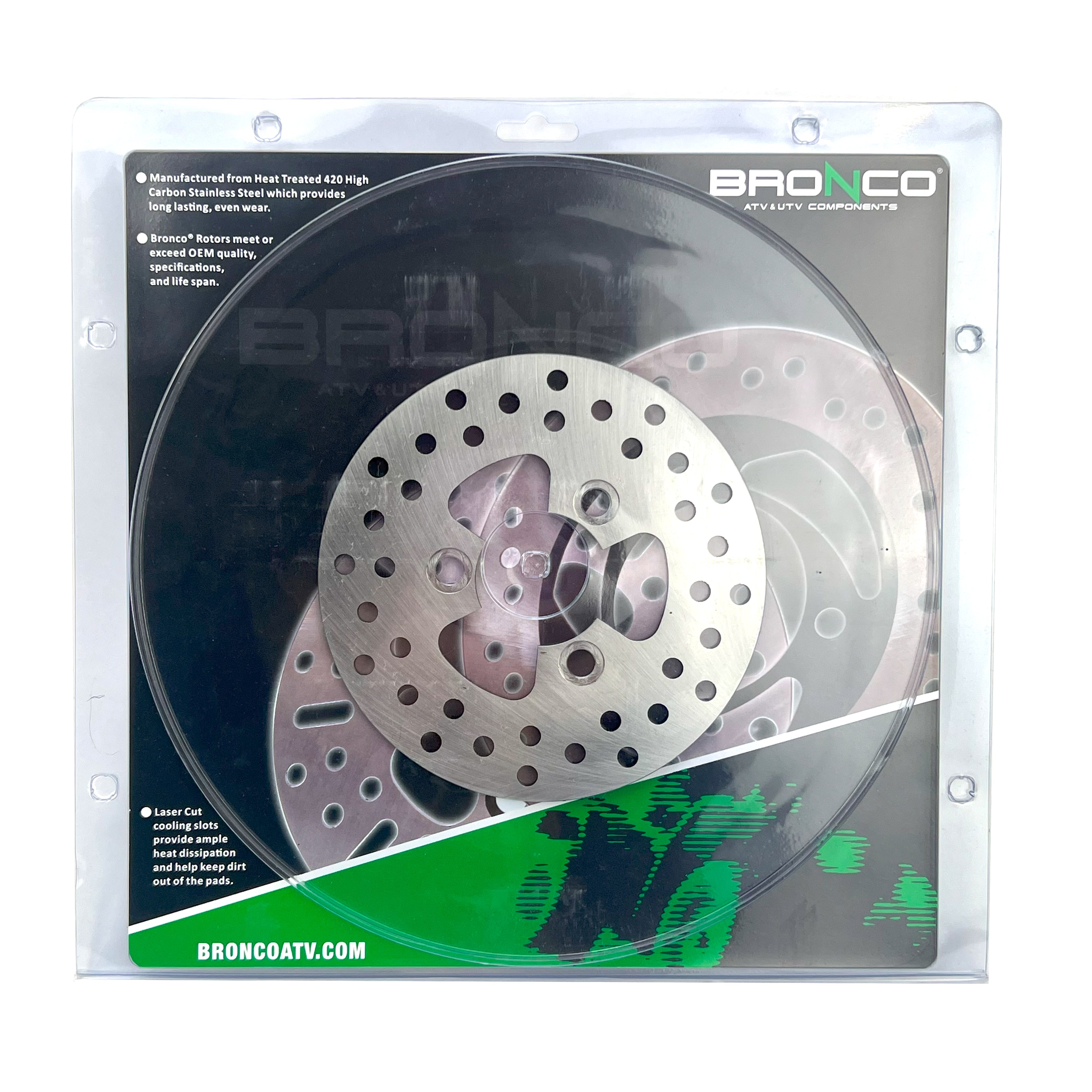 DISC BRAKE ROTOR FRONT KXF/KSF, BRONCO AT-05911 KAWASAKI ATV