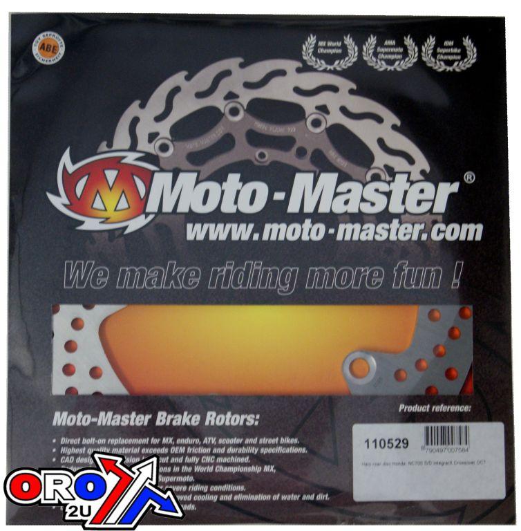 DISC BRAKE REAR HALO NC700, MOTO-MASTER 110529 HONDA