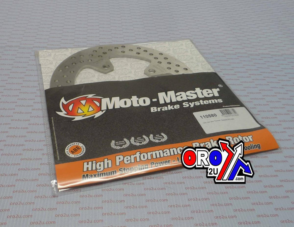 DISC BRAKE REAR HALO TRIUMPH, MOTO-MASTER 110580 675 ABS, ROAD, MC