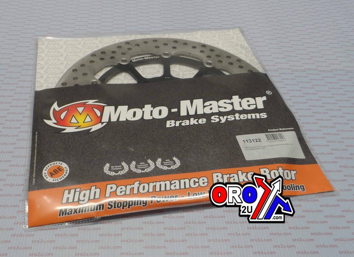 DISC BRAKE FRONT HALO MV, MOTO-MASTER AUGUSTA, 113122, ROAD, MC, BRUTALE, 910,1078