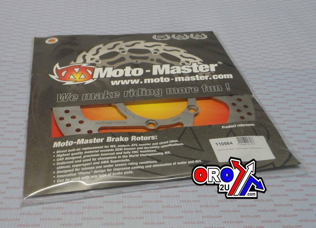 DISC BRAKE FRONT HALO SUZUKI, MOTO-MASTER. VS1400, 110564, ROAD, MC, INTRUDER, VI1500