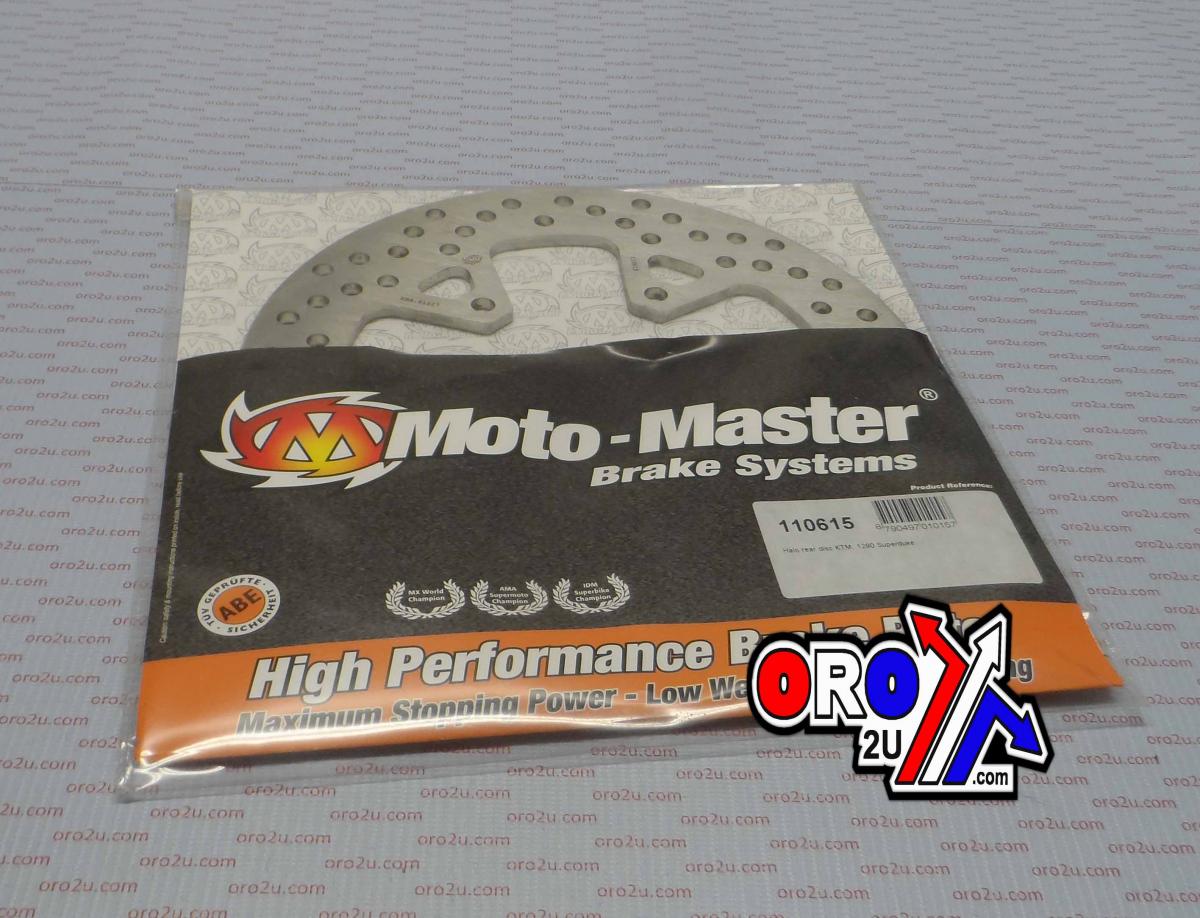 DISC BRAKE REAR HALO KTM, MOTO-MASTER, SUPERDUKE,110615, ROAD, MC
