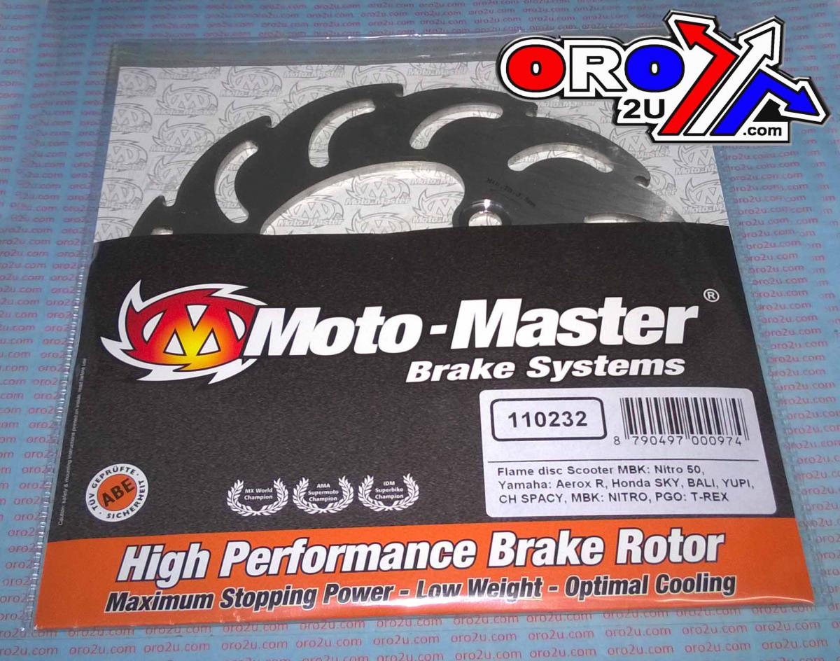 DISC BRAKE FLAME SCOOTER, MOTO-MASTER 110232