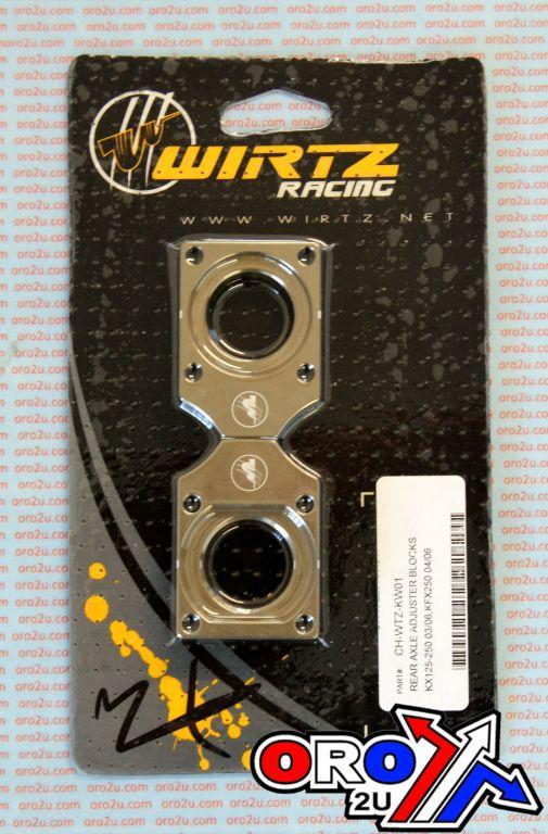 AXLE BLOCKS KX KXF KLX TITANUI, WIRTZ CH-WTZ-KW01