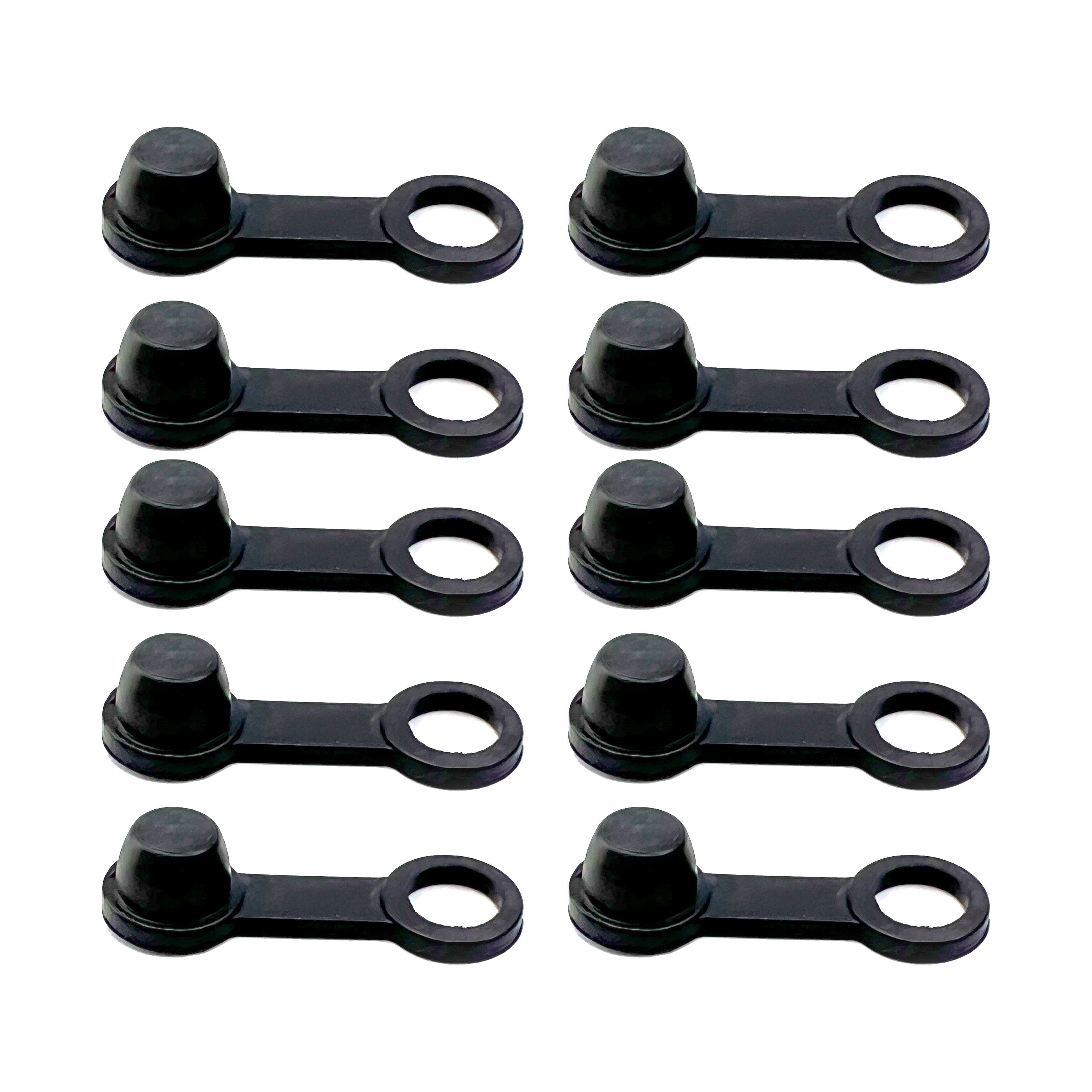 TRADE PACK 10 RUBBER CAPS BLACK, TRADE £0.35 EA. BLEED NIPPLE COVER CAP