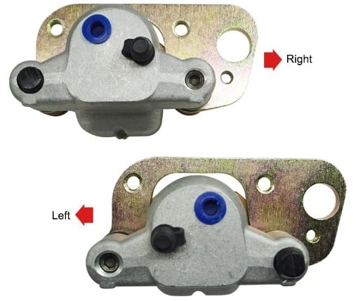 Front Left & Right Brake Caliper For Polaris Scrambler 500 Trail Blazer Boss 250 330