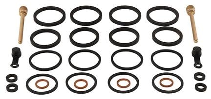 BRAKE CALIPER REBUILD KIT ALLBALLS, ALLBALLS 18-3124 KAW KLZ/VN/SUZ/GSF/GSX/SV FRONT