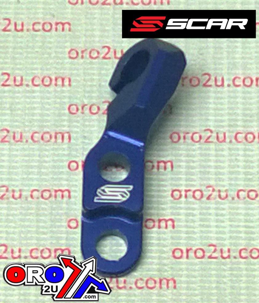 CLUTCH CABLE GUIDE BLUE, SCAR CCG101 YZF450 10-13