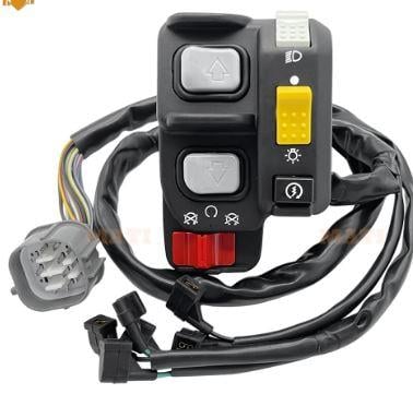 LIGHT SWITCH LH Honda Honda TRX500 FourTrax Foreman 500 TRX500FE TRX500FPE, 35140-HR0-F01 35140-HR0-F03