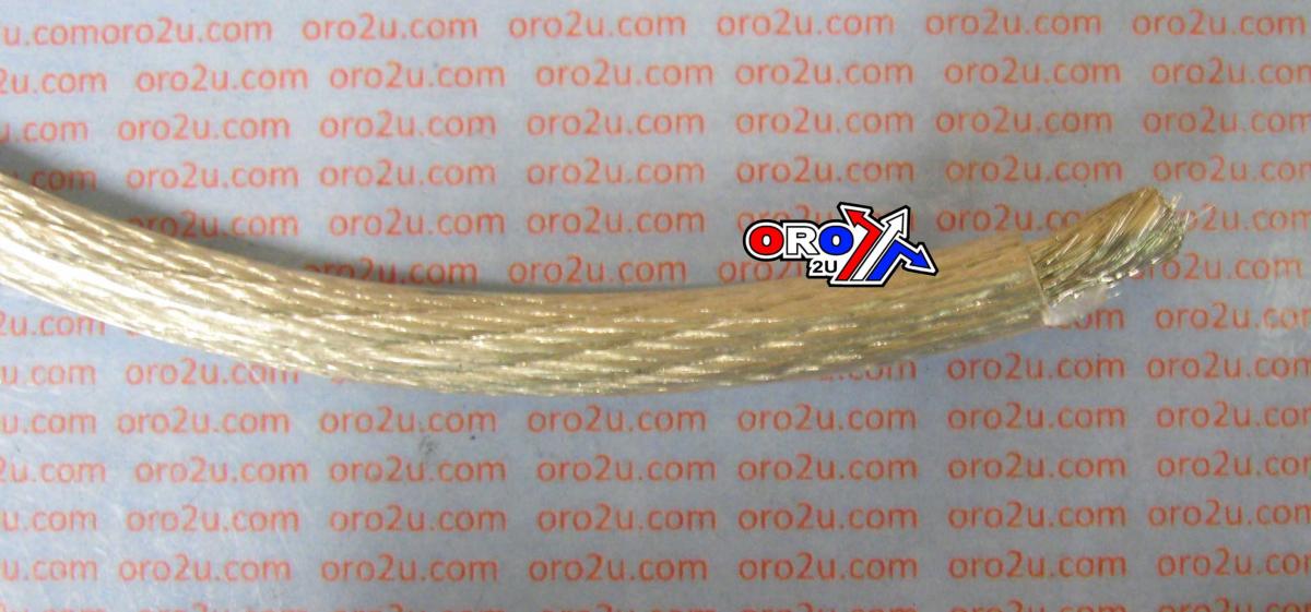 10mm CLEAR CABLE 500mm EACH