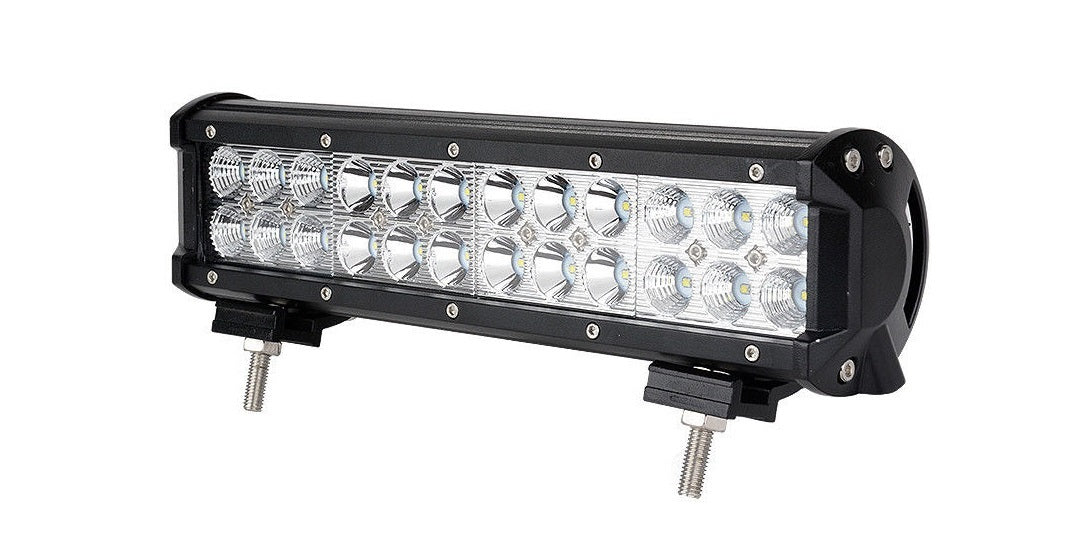 300mm 12 LED SPOT LIGHT BAR 24LED 72W 12V - NO WIRING KIT