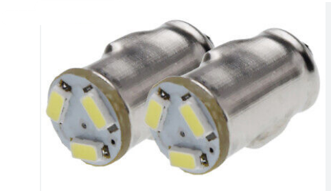 6V BA7S T7 LED DASHBOARD LIGHT BULB WARNING INDICATOR LAMP AIRCRAFT INSTRUMENT WHITE