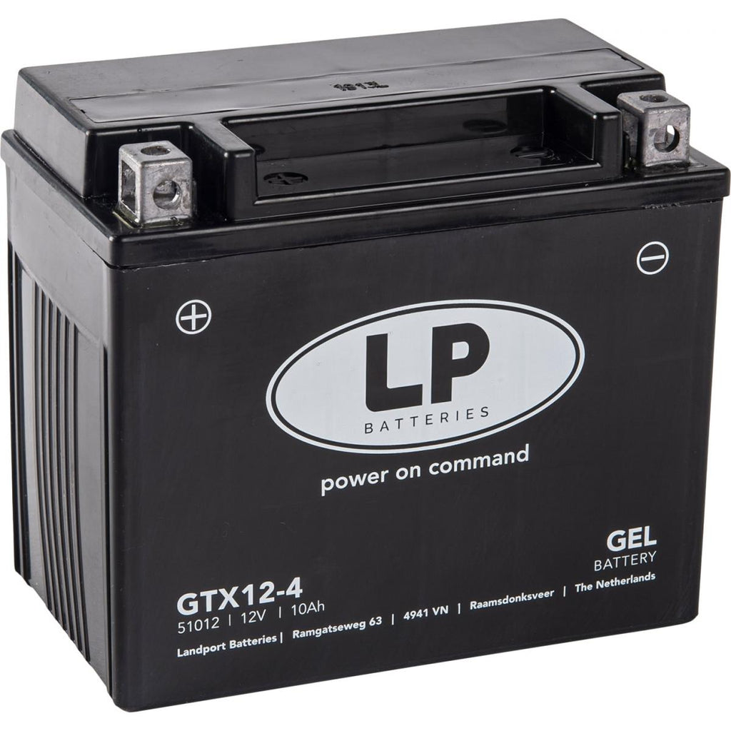 BATTERY GTX12-4 (GTX12-BS) 12V 10Ah GEL, LANDPORT 51012, MG LTX12-4, MG GTX12-BS, MG GTX12-4