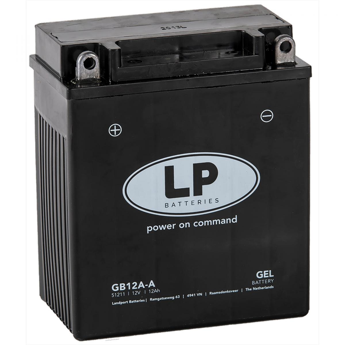 BATTERY LB12A-A 12V 12Ah., LANDPORT 51211, MG LB12A-A, MG GB12A-A
