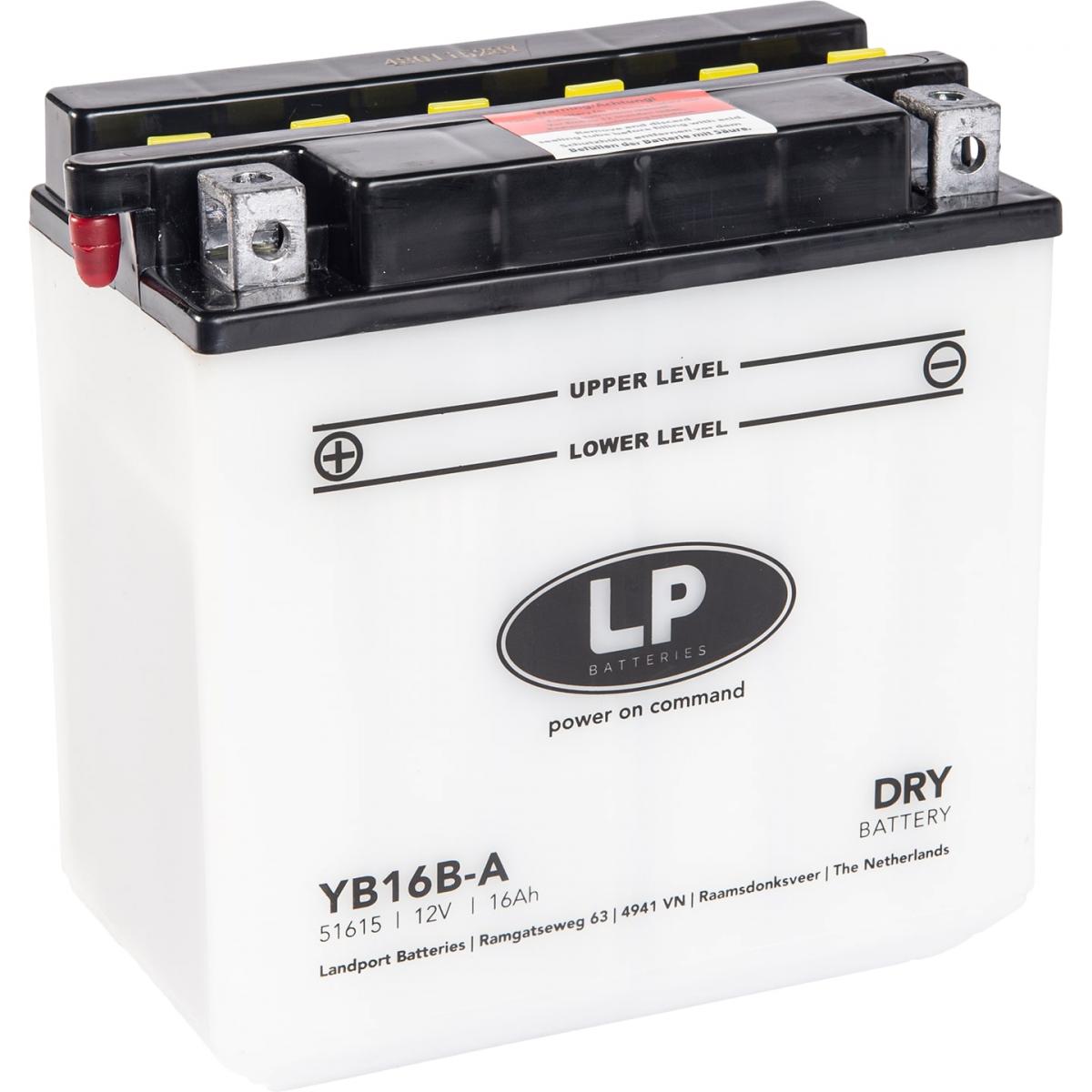 BATTERY LB16B-A 12V 16Ah. DRY, LANDPORT 51615 MB YB16B-A