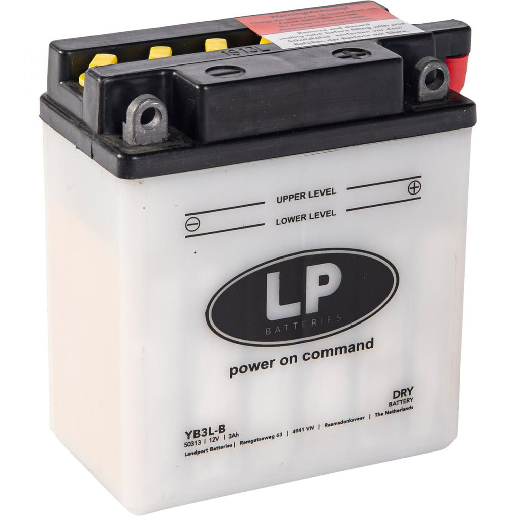 BATTERY YB3L-B 12V 3Ah. DRY, LANDPORT 50313, MB YB3L-B