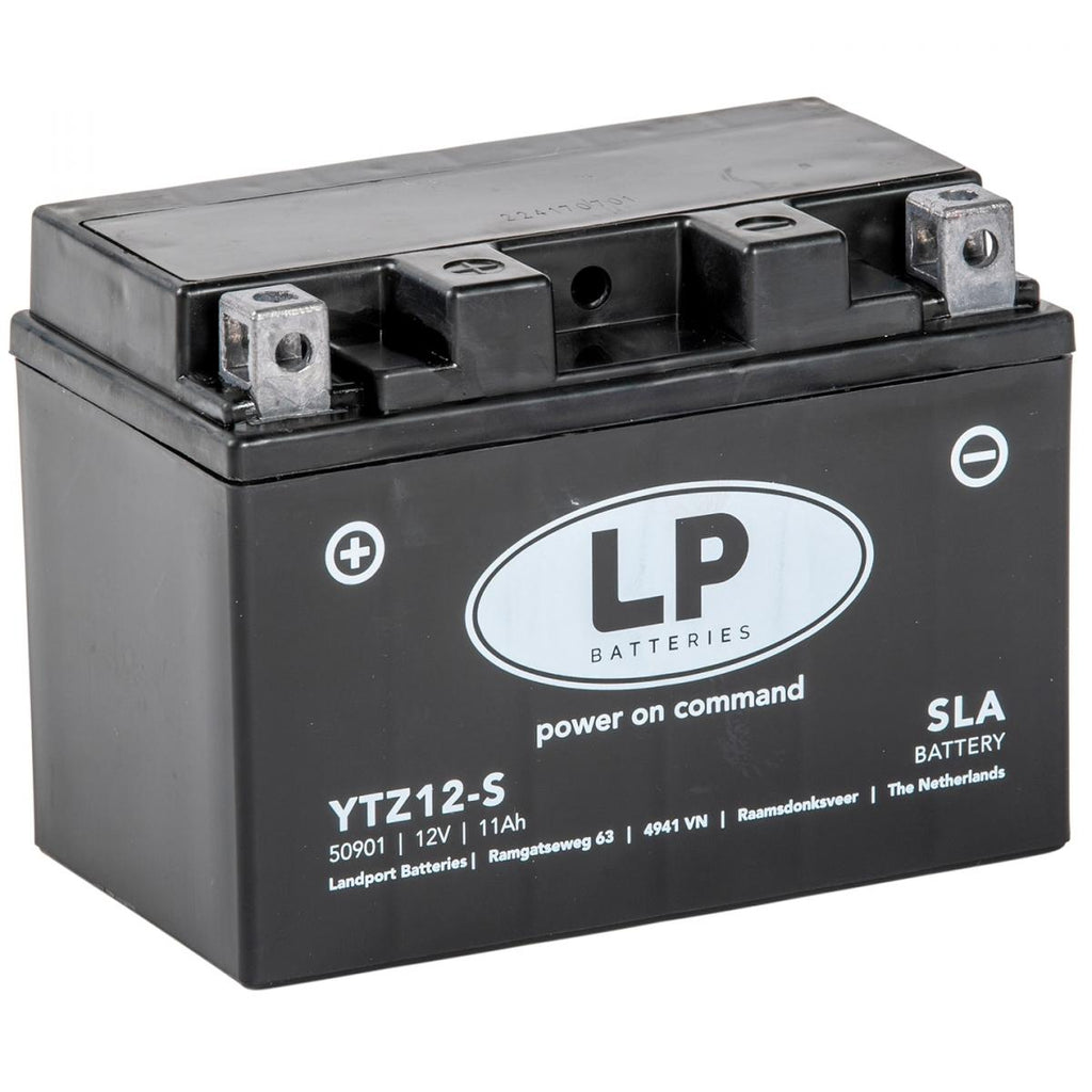 BATTERY LTZ12-S 12V SEALED, LANDPORT11.2Ah. 50901, MB YTZ12-S, MS LTZ12-S
