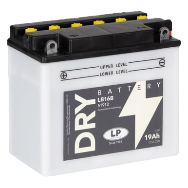 BATTERY LB16B 12V 10Ah DRY, LANDPORT MD LB16B, WITH ACID PACK
