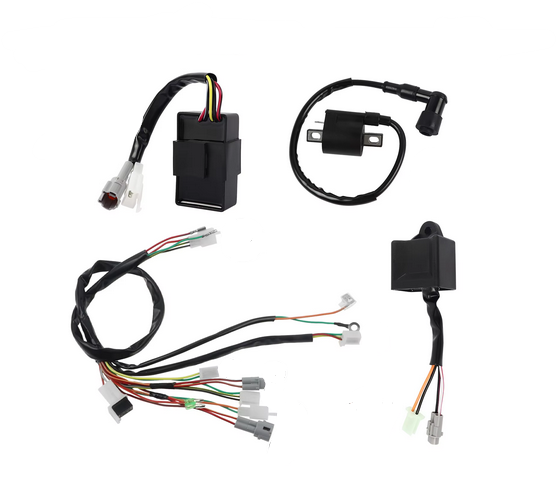 WIRING LOOM HARNESS CDI IGNITION COIL PW50  1981-2016 YAMAHA PEEWEE 4pcs