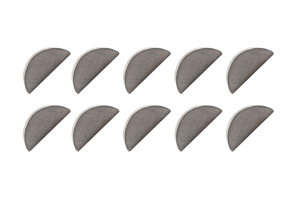 WOODRUFF KEY 3.00 x 15.45 x 6.45mm (PACK OF 10) 5392