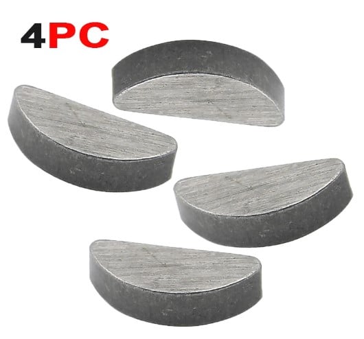 WOODRUFF KEY 2.97 x 4.95 x 12.30mm YAMAHA YZ80 DT100 DT125 QT50 90280-03045-00 90280-03017-00