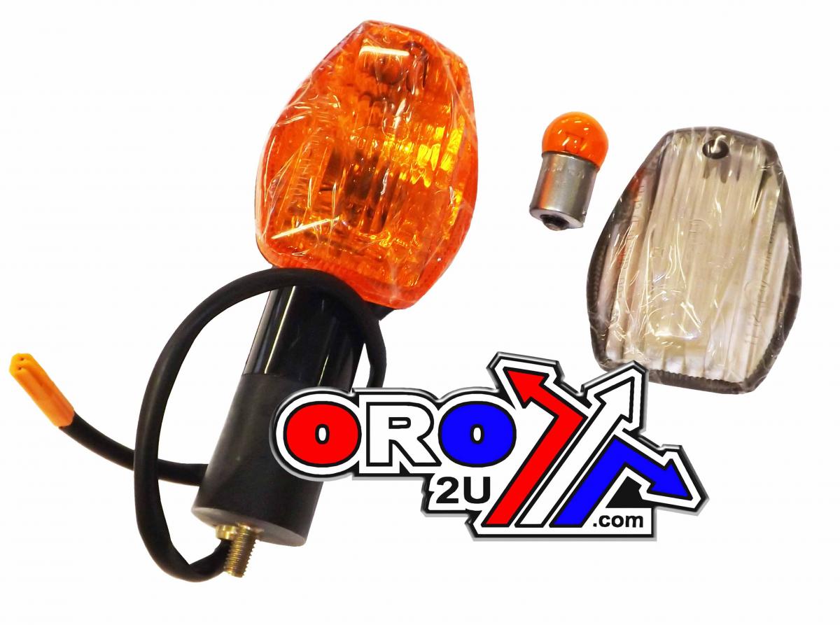 INDICATOR AMBER / CLEAR LENS 70mm HONDA CBR 02> ANF 125R 345978