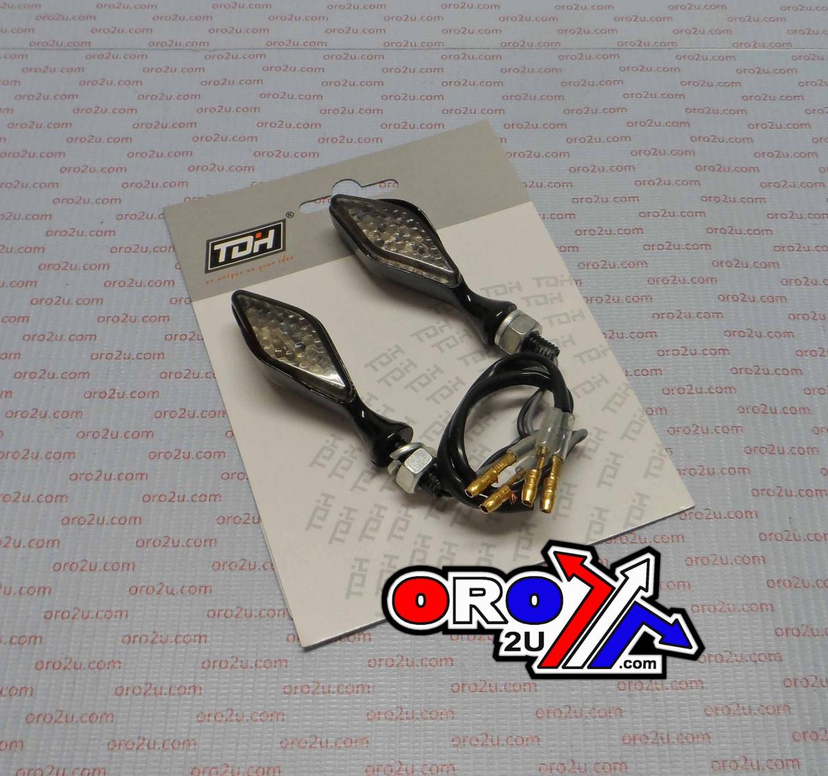 INDICATORS LED SMOKE LENS BLK 121411876
