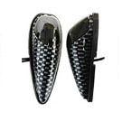 INDICATORS SMOKE LENS PAIR, JAGUAR CARBON LOOK CASE, 121407389