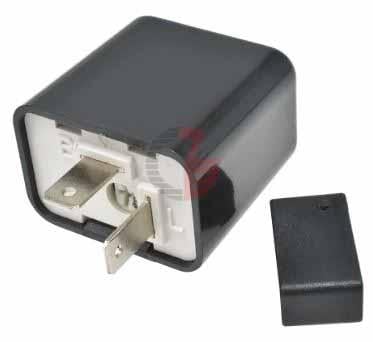 12V 2 Pin Relay Turn Signal Blinker Indicator, Adjustable Frequency LED Flashing FM Flasher