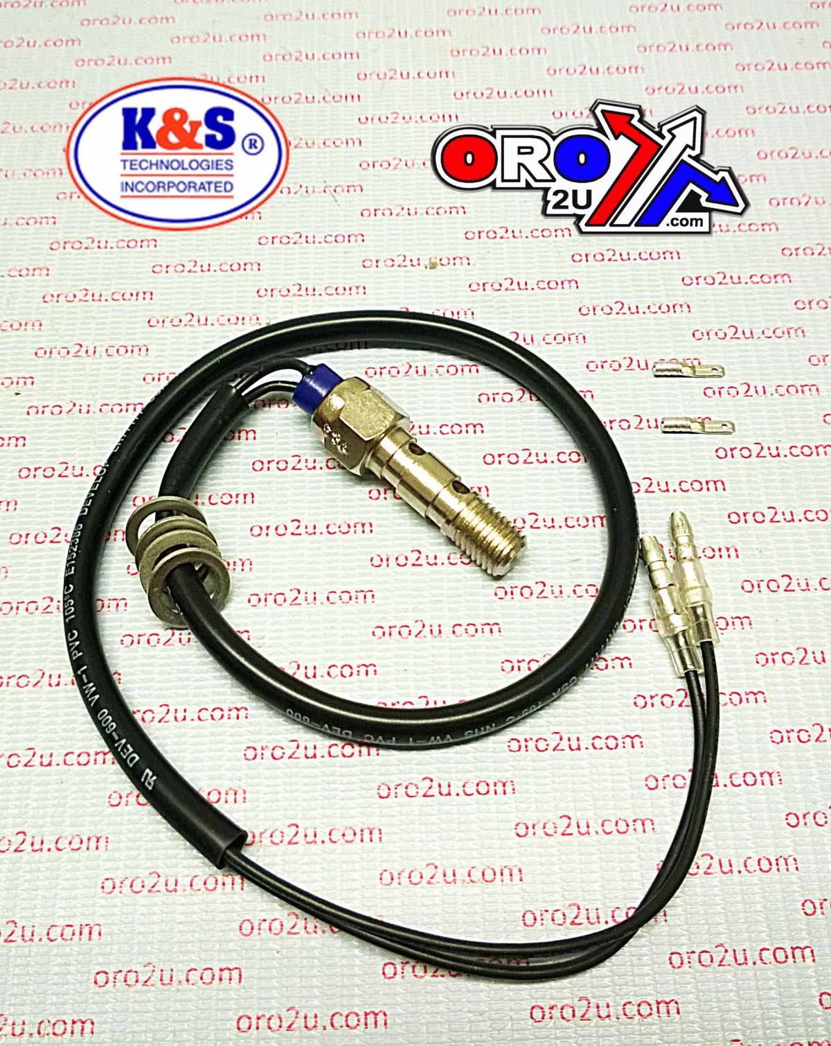 SWITCH BRAKE M10x1.25mm, HYDRAULIC DOUBLE BLEED, KS12-0012