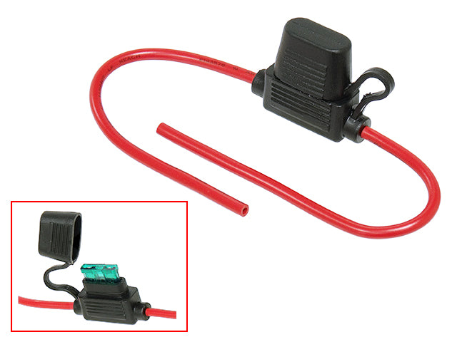 BLADE FUSE HOLDER INLINE 30AMP STANDARD. EACH, UP-01353