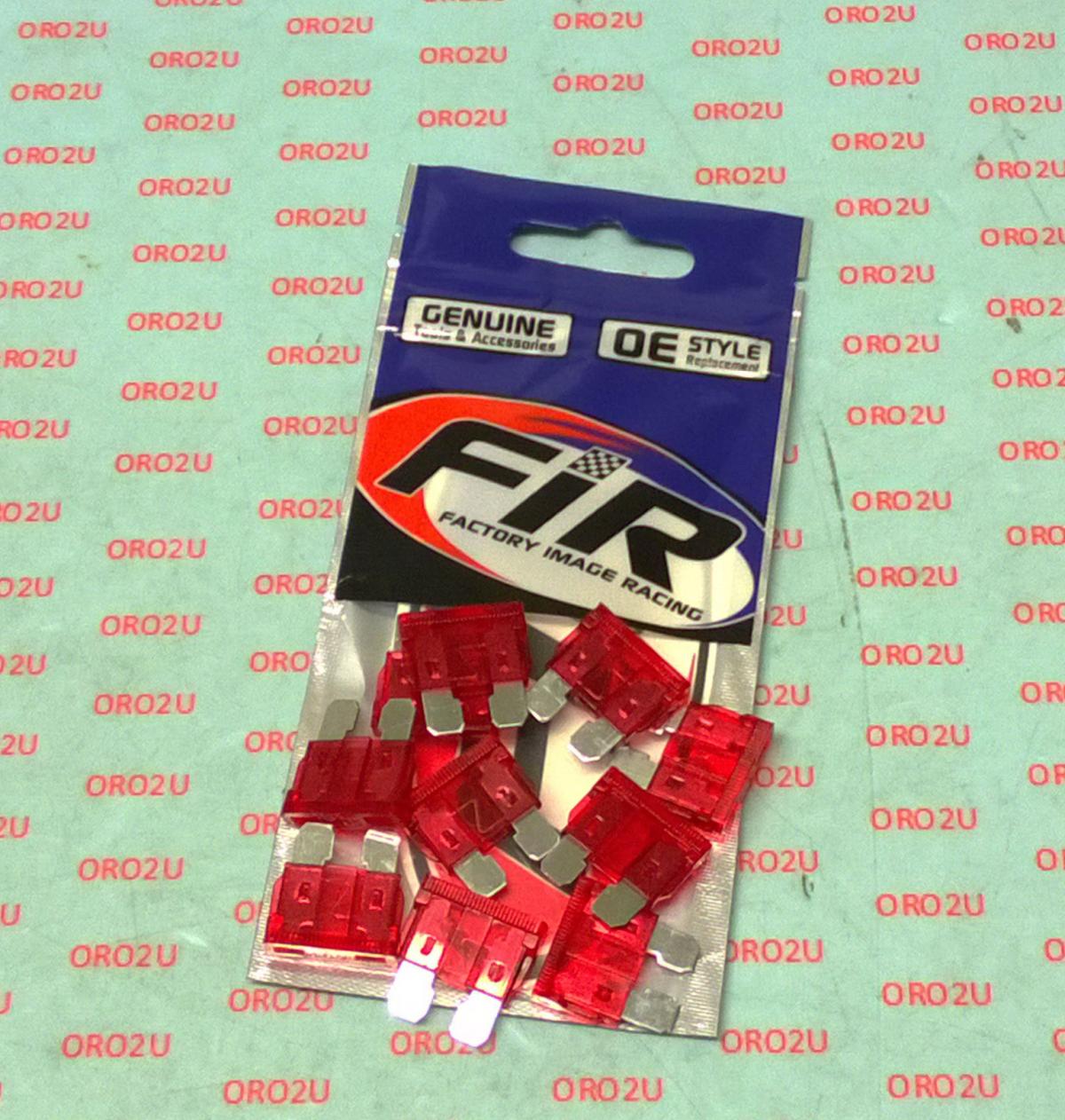 10 AMP. BLADE FUSE STD. PK10