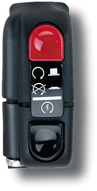 LIGHT SWITCH UNIVERSAL BLACK, DOMINO 0351AB.9A.04-00