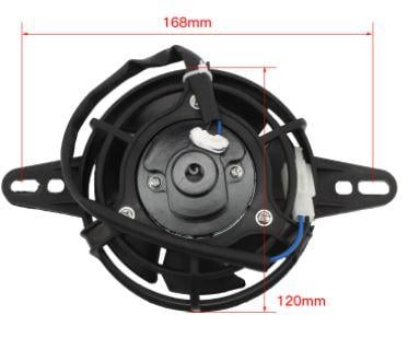 COOLING FAN ELECTRIC 12V OD 120mm ENGINE RADIATOR UNIVERSAL FAN
