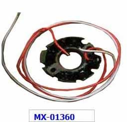STATOR COIL CR250 84-85, CR500 84-86, 31100-KA5-761, 31120-KA3-741, 31120-KA3-74,2 31120-KA3-761, 31120-KA4-741, 31120-KA4-761, 31120-KA5-, PSYCHIC MX-01360 44-0179.PS