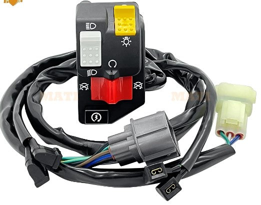 HANDLEBAR CONTROL SWITCH START KILL HEADLIGHT HONDA RANCHER TRX 420 FM TM 35150-HR3-621
