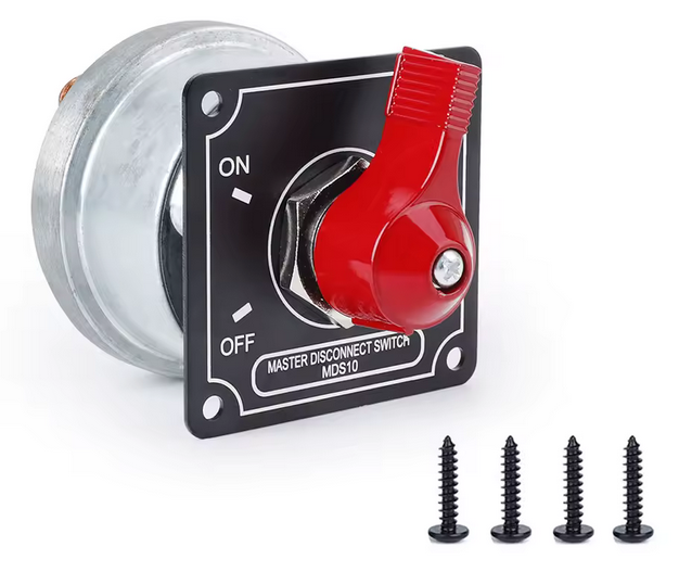 4 POLE BATTERY ISOLATOR SWITCH 12V 250AMP MOTORSPORT KILL SWITCH