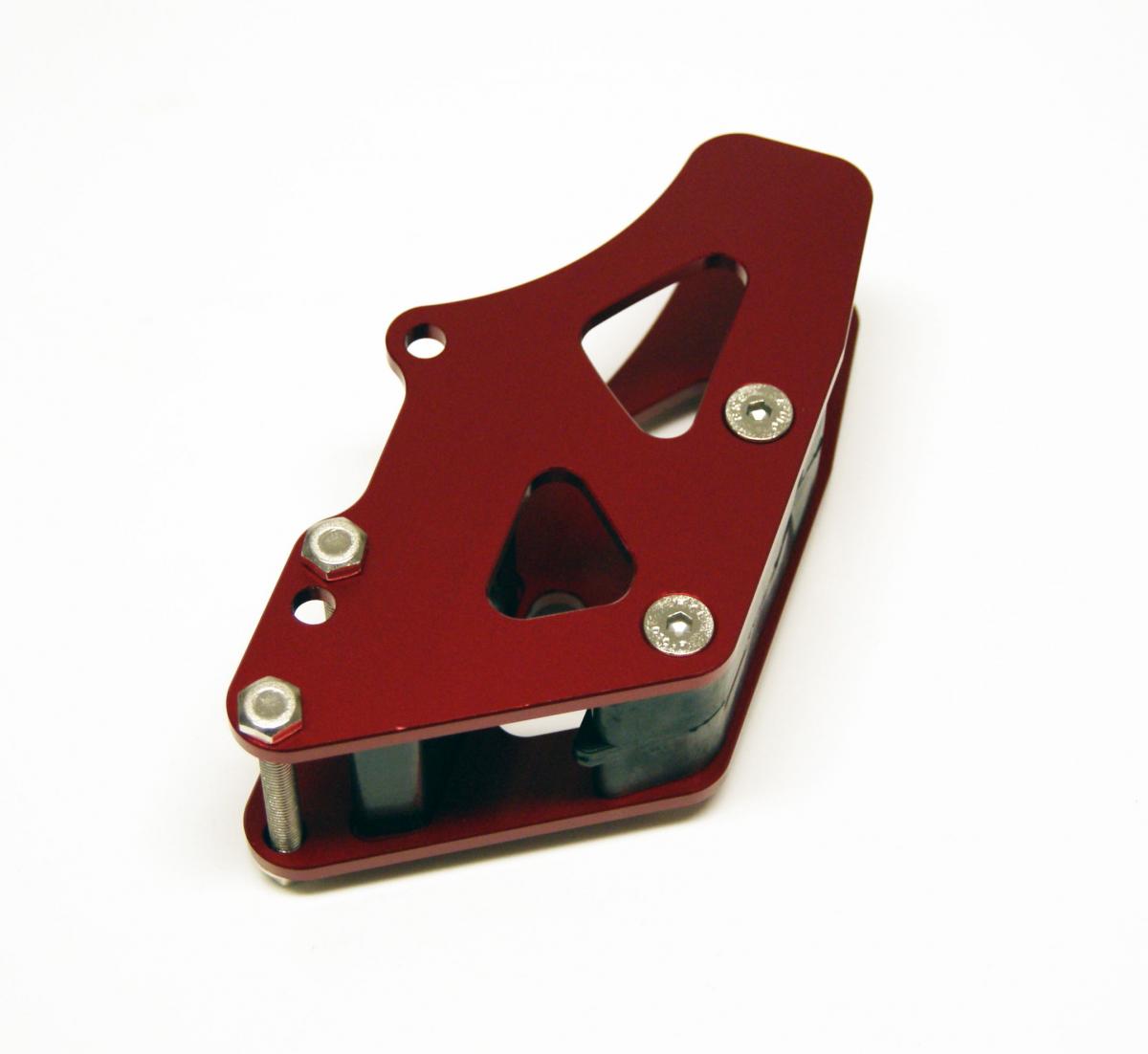 CHAIN GUARD WITH BLOCK RED, PSYCHIC MX-03414RD CRF, Cross reference numbers ONLY. GUIDE CHAIN 52146-MEN-J00 PLATE CHAIN GUIDE 52147-MEN-J00
