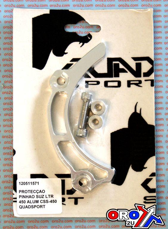FRONT SPROCKET PROTECTION, SUZUKI LTR450 ATV ALUMINIUM, 120511571