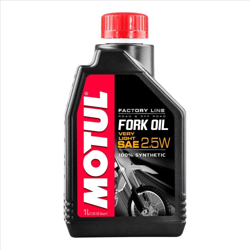 FORK OIL FL V L 2.5W 1 Litre, MOTUL 450098, BOX=6, Motorcycle, 100% SYNTHETIC